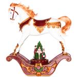 Декоративна фігура Конячка гойдалка з LED підсвічуванням 37см 837-289 BONADI 1 шт