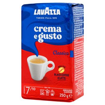 Кава мелена Lavazza Crema e Gusto 250г - купити, ціни на Cупермаркет "Харків" - фото 4