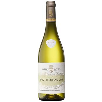 Вино Albert Bichot Petit Chablis біле сухе 12.5% 0,75л - купити, ціни на WINETIME - фото 1