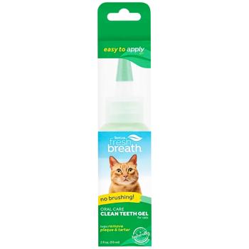 Гель TropiClean Fresh Breath для догляду за ротовою порожниною котів 59мл - купити, ціни на MasterZoo - фото 1