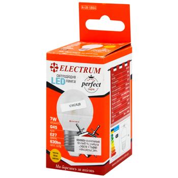 Electrum Led Ball Bulb D45 7W E27 3000K A-LB-1864 - buy, prices for Za Raz - photo 1