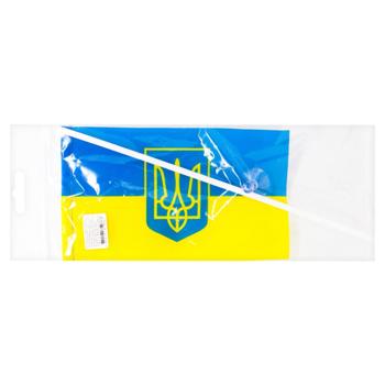 Ukrainian Flag on Stick 12x20cm