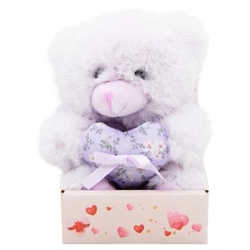 Teddy Bear Rabbit Toy with Heart 13cm C6308 - buy, prices for - photo 5