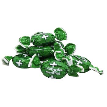 Конфеты Roshen Эвкалипт-ментол карамель леденцовая