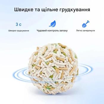Petkit Urine Monitor Cat Litter кукурудзяний наповнювач 2,4 кг - без аромату - купить, цены на MasterZoo - фото 2