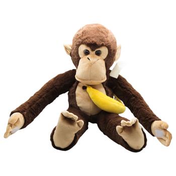 Stip Brown Monkey with Banana Soft Toy 45cm - buy, prices for EKO Market - photo 1