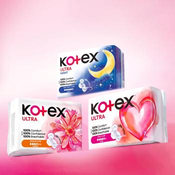 Прокладки гігієнічні Kotex Ultra Normal 10шт Прокладки гігієнічні Kotex Ultra Normal 10шт - купити, ціни на - фото 6