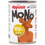 Корм вологий Comfy Appetit Mono з олениною для собак всіх порід 400г
