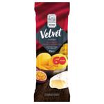 Морозиво Лімо Velvet ескімо сорбет зі смаком манго-маракуйя в білій шоколадній глазурі 80г