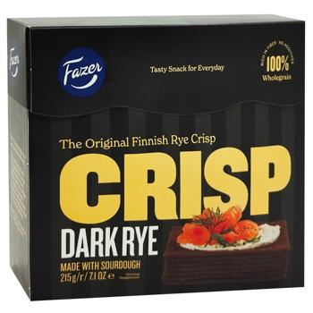 Хлебцы Fazer Dark ржаные 215г - купить, цены на Восторг - фото 3