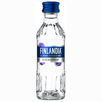 Finlandia Black Currant Vodka 37.5% 50ml - buy, prices for AlcoHub - photo 1