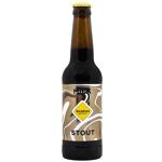 Пиво Brater Milk Stout темне нефільтроване 5,6% 0,33л