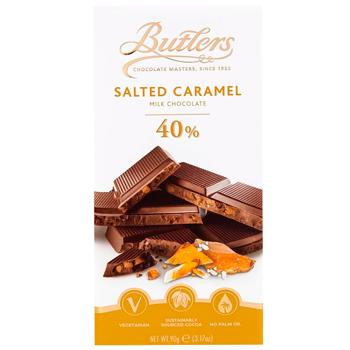 Butlers Milk Chocolate with Salted Caramel 90g