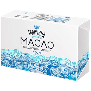 Galychyna Selianske Sweet Cream Butter 72.6% 180g