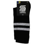 Шкарпетки чоловічі Premier Socks махрова стопа з високою резинкою зі смужками р.27