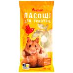 Ласощі Гранулят для гризунів Auchan фруктово-трав'яний 120г