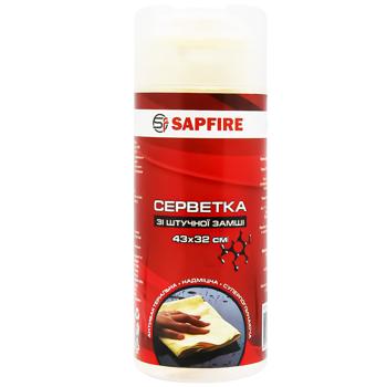 Серветка Sapfire зі штучної замші 42х32см