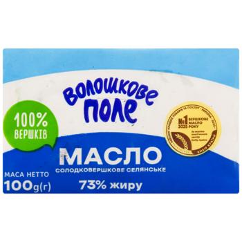 Voloshkove Pole Selianske Sweet Cream Butter 73% 100g - buy, prices for Grono - photo 3