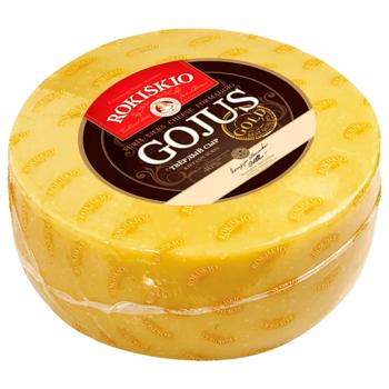 Rokiskio Gojus Gold Cheese 18 months 40% - buy, prices for Chudo Market - photo 1