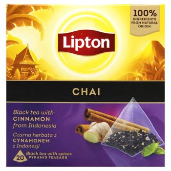 Чай черный Lipton со специями 1,7г*20шт - купить, цены на Восторг - фото 3