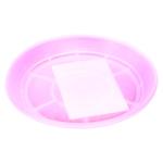 Aleana Pink Transparent Stand Under Drainage Flowerpot 11х8cm