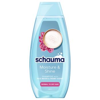 Шампунь Schauma Moisture&Shine для нормального та сухого волосся 400мл