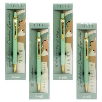 Кулькова ручка Be Happy Vilni W сувенірна в асортименті - купити, ціни на МегаМаркет - фото 2