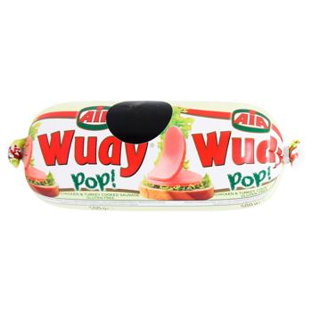Wudy Boiled Sausage with Turkey and Chicken 500g - buy, prices for COSMOS - photo 1