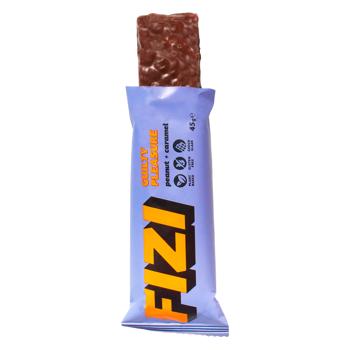 Батончик Fizi Peanut+Caramel в шоколадной глазури 45г - купить, цены на NOVUS - фото 2