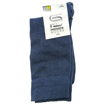 Шкарпетки Premier Socks чоловічі класичні р.29 темно-синій - купити, ціни на Чудо Маркет - фото 1