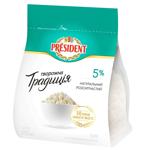 President Tvorozhna Tradytsiya Cottage Cheese 5% 350g