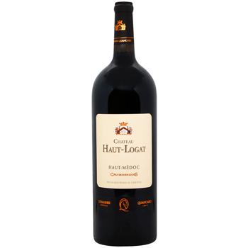 Вино Chateau Haut-Logat красное сухое 14,5% 1,5л