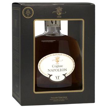 Коньяк Napoleon Carafe Greg 0,7л 40% (Франція) - купити, ціни на КОСМОС - фото 2