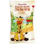 Палички кукурудзяні Auchan солодкі неглазуровані 450г