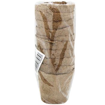 Peat Pot 60x60mm 10pcs - buy, prices for Auchan - photo 1