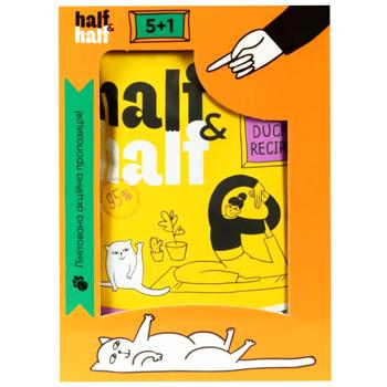 Корм влажный Half&Half с уткой для взрослых кошек 5+1шт х 100г - купить, цены на MasterZoo - фото 3