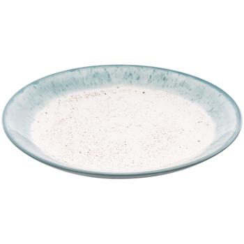 Тарілка Ardesto Siena десертна біло-блакитна 19см - купити, ціни на За Раз - фото 1