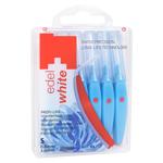 Edel White Brush for Interdental Spaces S 0.6mm 6pcs