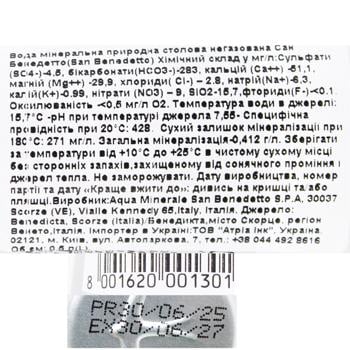 San Benedetto Non-carbonated Mineral Water 0.5l - buy, prices for MegaMarket - photo 2