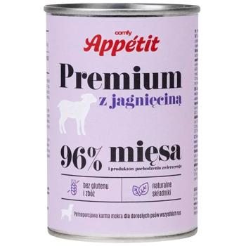 Comfy Appetit Premium Wet Food with Lamb for Dogs of All Breeds 400g - buy, prices for MasterZoo - photo 1