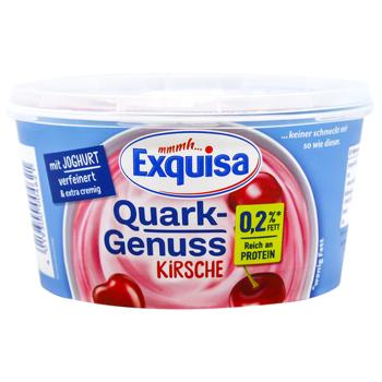 Exquisa Cherry Curd Dessert 0.2% 500g - buy, prices for - photo 2