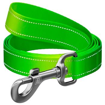Повідець для собак Collar Waudog Nylon Mono S - салатовий - купити, ціни на MasterZoo - фото 1