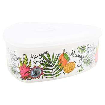 Емкость для хранения Зед треугольник 19,5х8см - купить, цены на ЕКО Маркет - фото 4