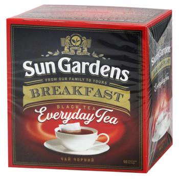 Sun Gardens Pekoe Fannings Black Tea 1.8g*50pcs - buy, prices for MegaMarket - photo 1