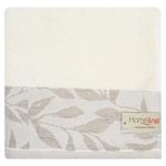 Home Line Flora Cream Terry Towel 50x90cm