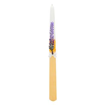 Lavender Colored Cone Candle in Assortment 28cm - buy, prices for MegaMarket - photo 4