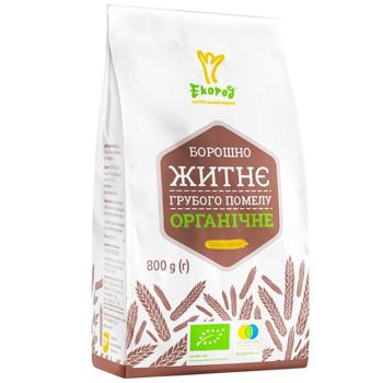 Ecorod Organic Rye Flour 800g