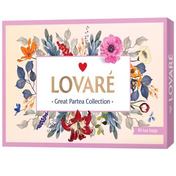 Набір чаю Lovare Tea Collection Great Party 153,5г 90шт - купити, ціни на Ідеал - фото 2