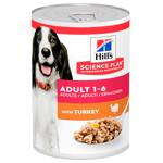 Hills Science Plan Adult Wet Food with Turkey for Dogs of All Breeds 370g