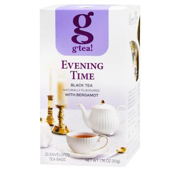 G'tea! Evening Time Black Tea with Bergamot 2g*20pcs